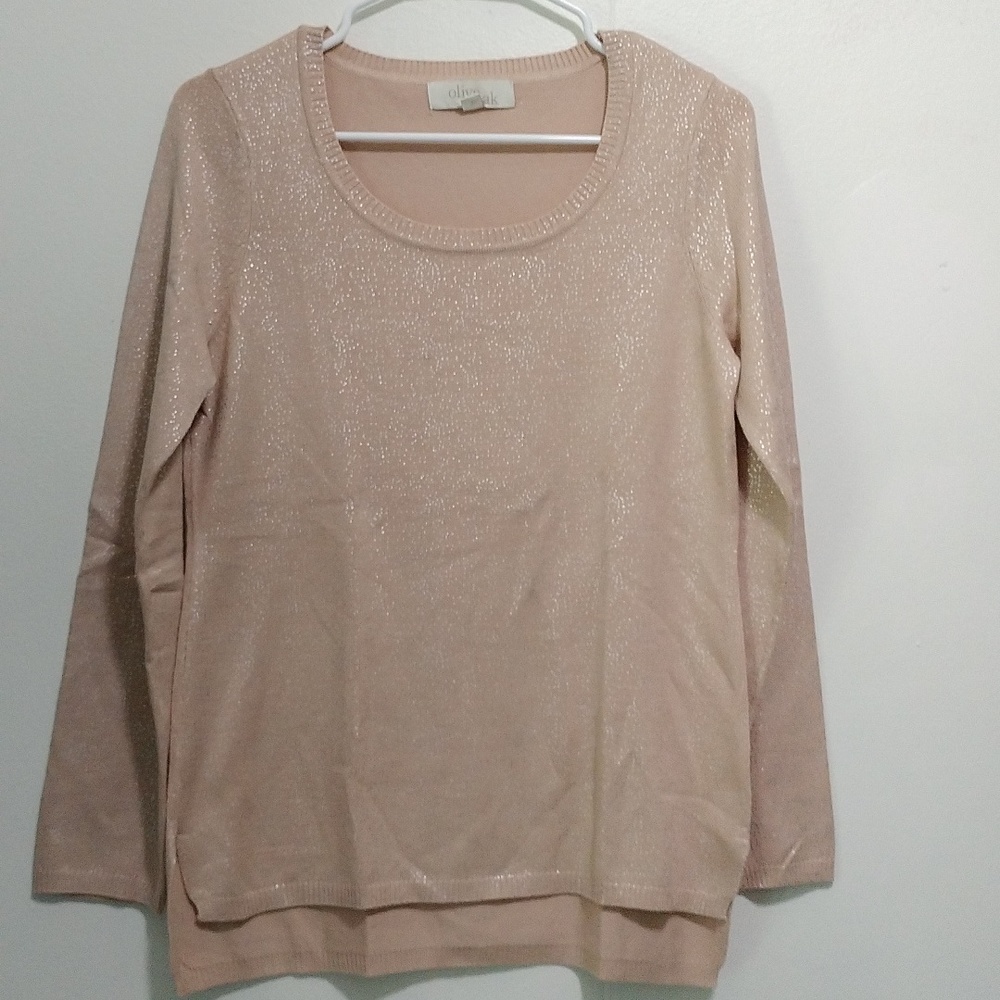 Olive & Oak long sleeve top size M
